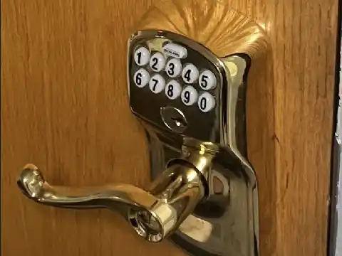 Smart Lock Installation example 2