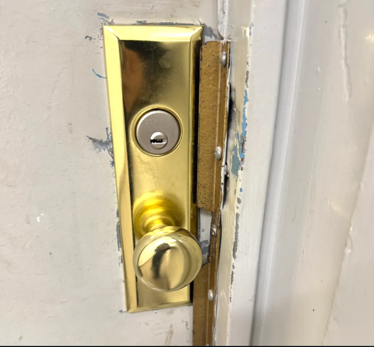 Change Cylinder Lock To Mul T Lock For Nyc Apartment Door Lock