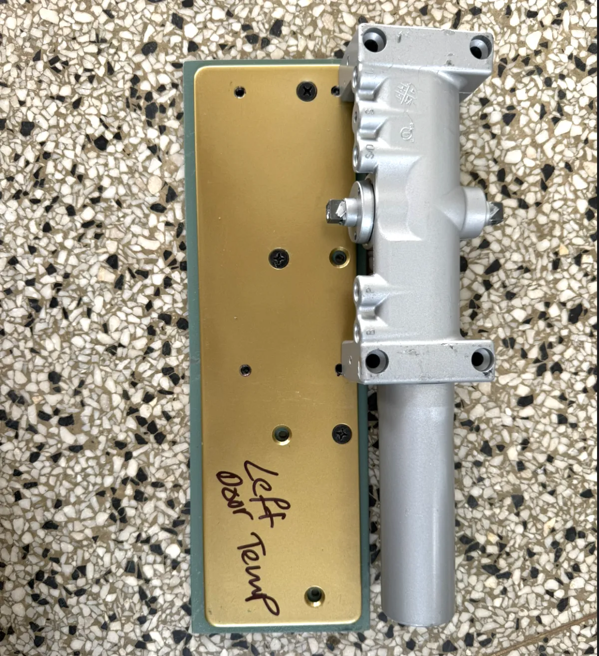 Door Closer About To Be Installed In Public School Nyc