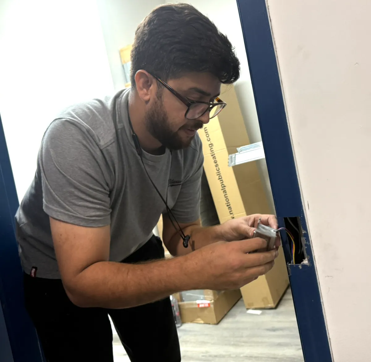 tech is replacing electric strike latch