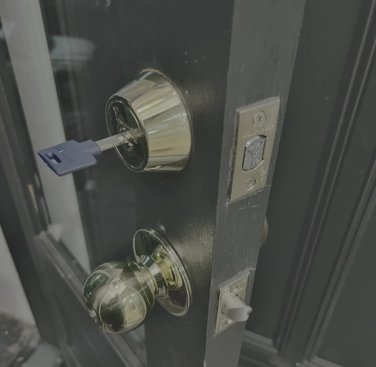 upgraded the home lock to mul t lock combo set